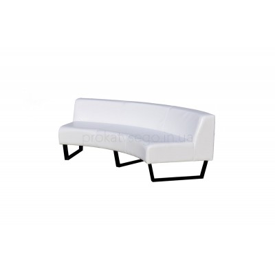 Диван полукруглый со спинкой