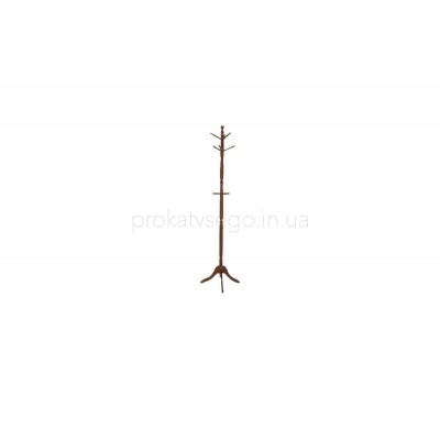 Декоративная вешалка для одежды дерево