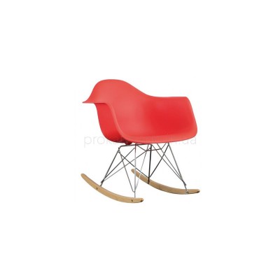 Кресло-качалка Тауэр красное