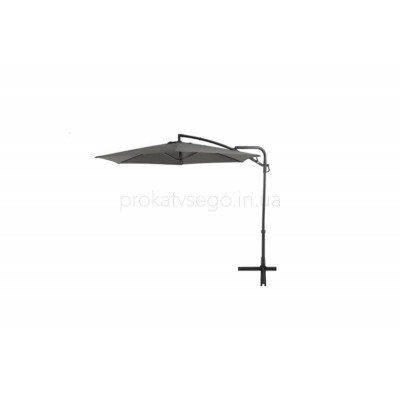 Зонт боковой серый 2.9м