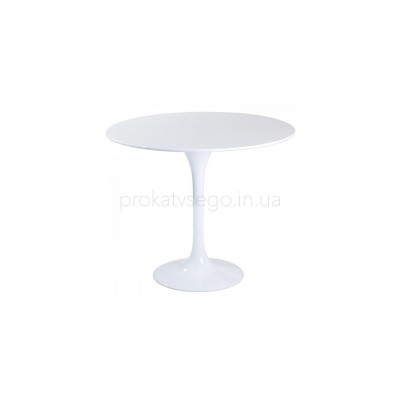 Стол тюльпан д80 белый